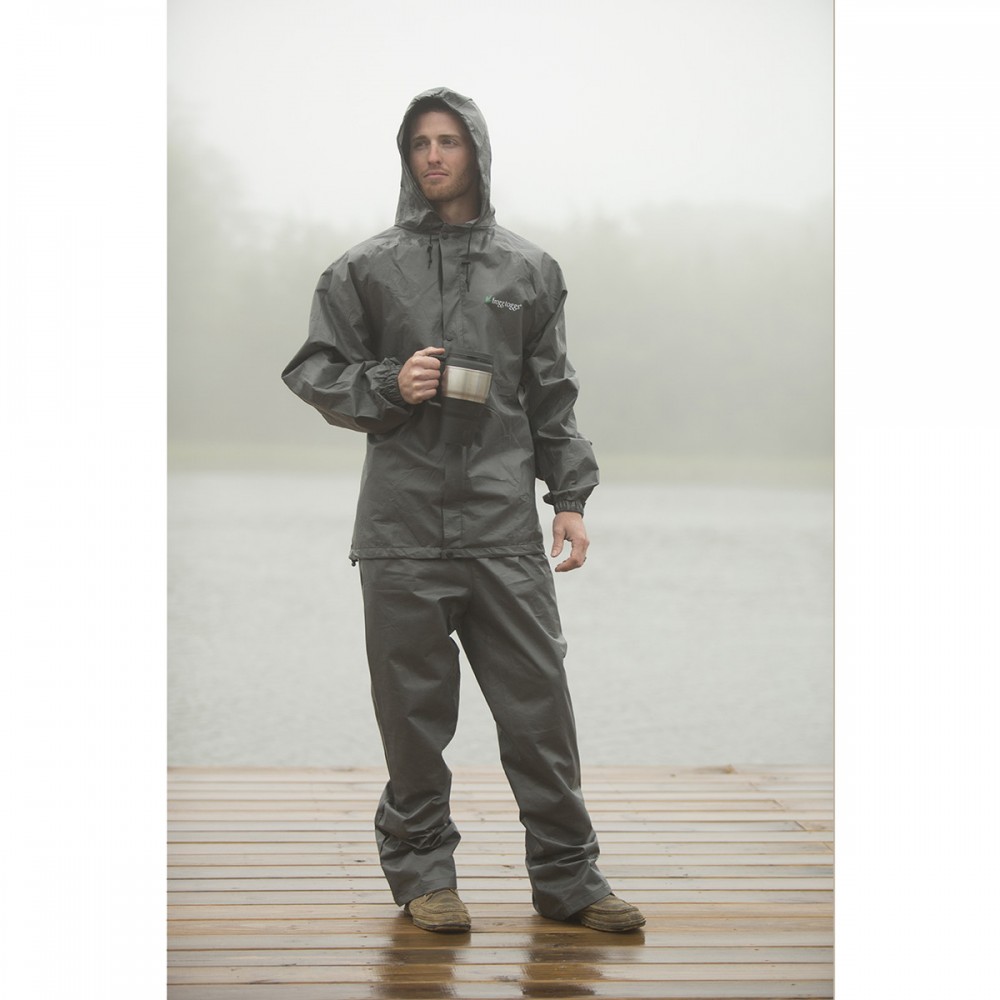 Frogg Toggs Pro Lite Rain Suit Carbon Black M/L